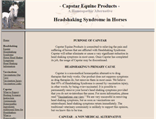 Tablet Screenshot of headshaking.com